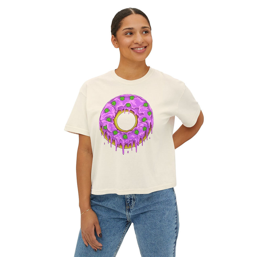  Dohnut Farms Women's Boxy Tee