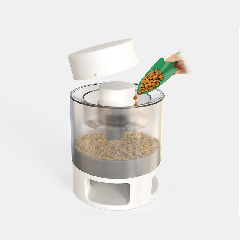 Thumbnail: Intelligence Training White Pet Food Container