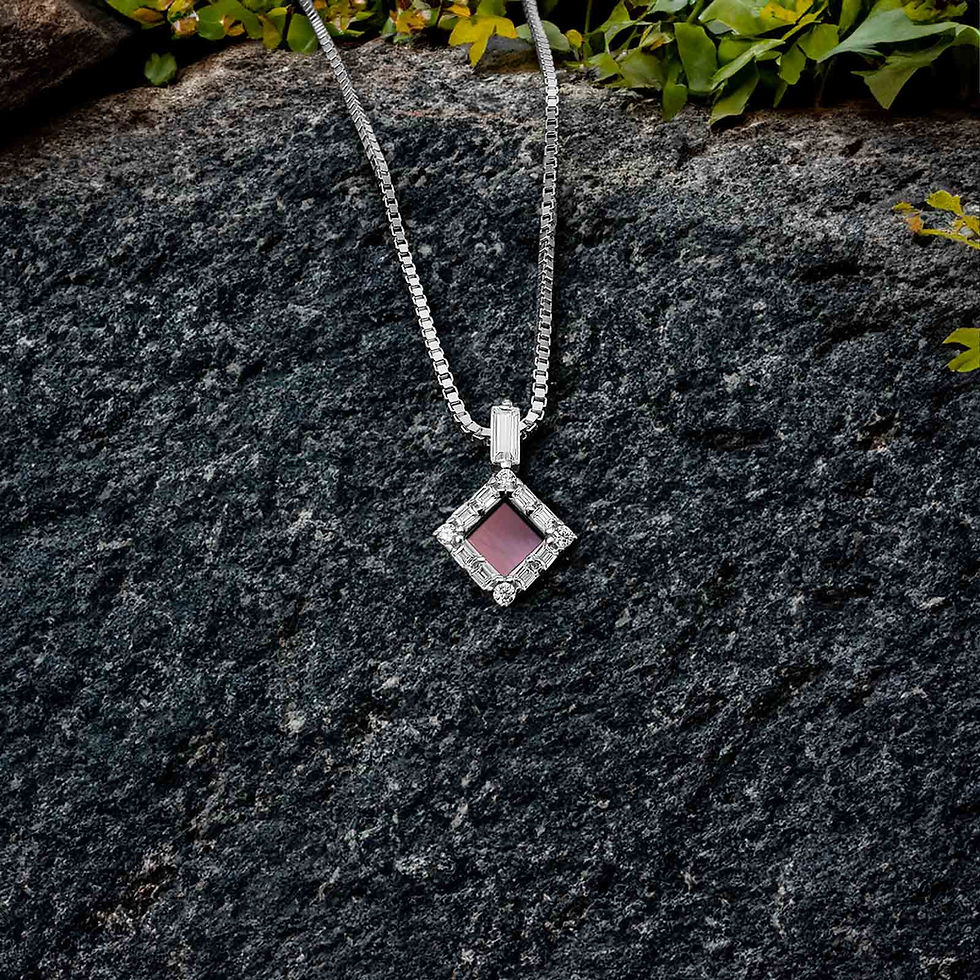 Thumbnail: Mini Holy Bible Necklace - Princess Design