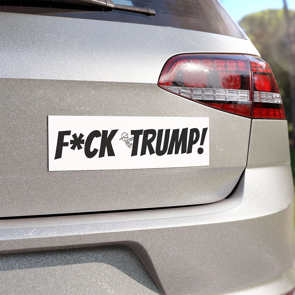 F*ck Trump! Car Magnets