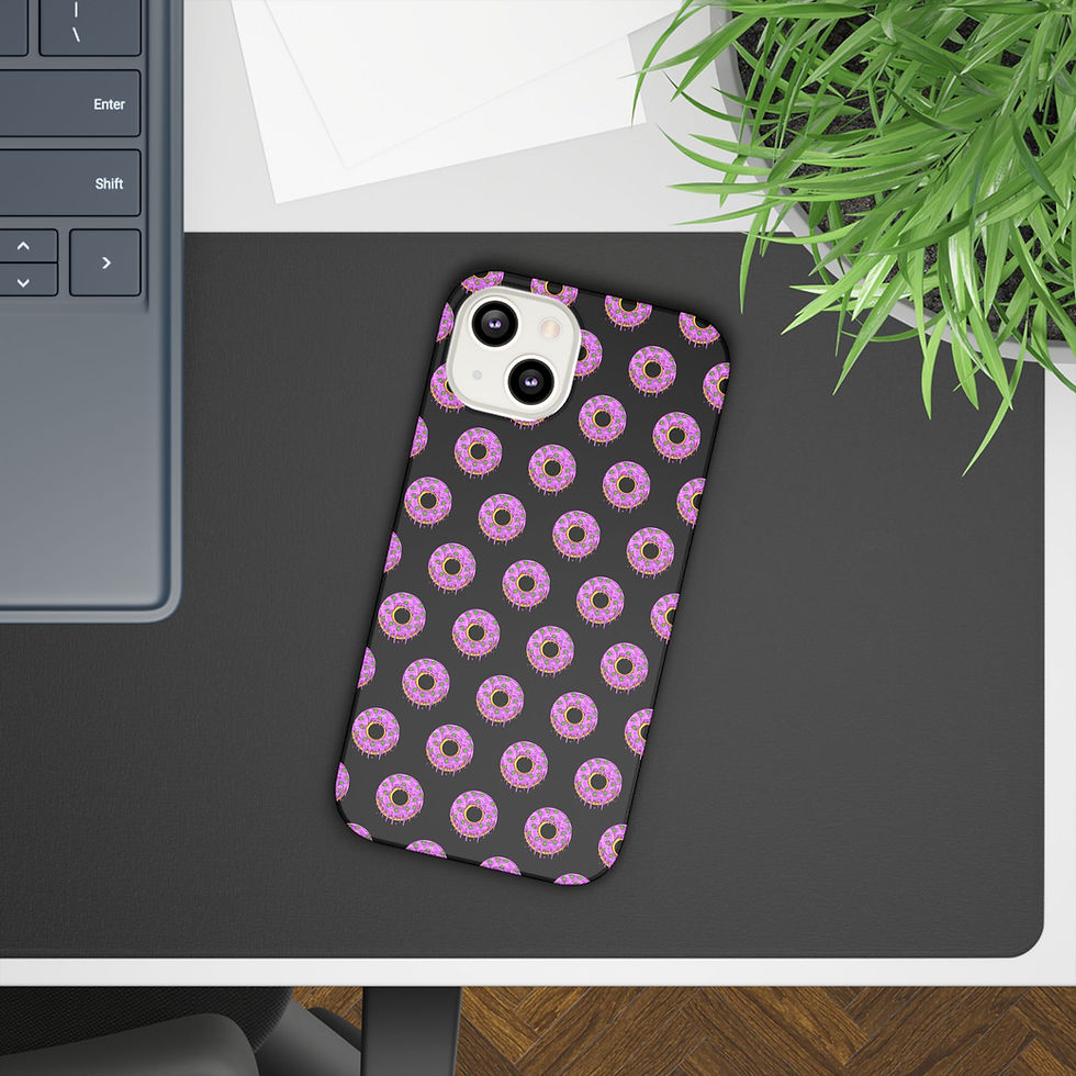 Dohnut Farms Glossy and Matte Slim Cases for Iphone and Samsung Galaxy