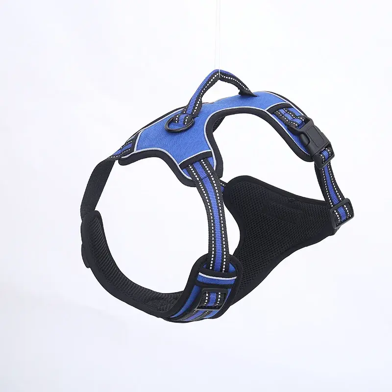 Thumbnail: SinSky Reflective Pet Dog Harness Vest Breathable Adjustable Dog Leash