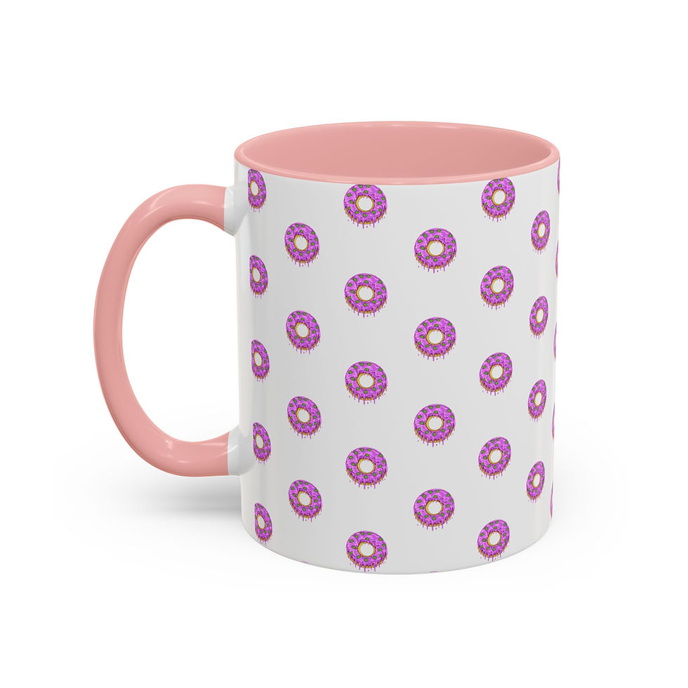 Dohnut Farms Accent Coffee Mug, 11oz