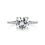 Thumbnail: SGARIT Wholesale Jewelry 2.5CT Cushion Cut Moissanite Engagement Ring 14K