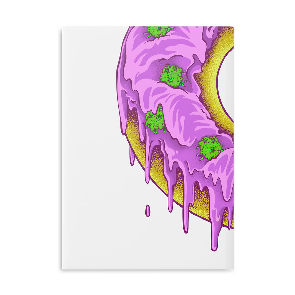 Dohnut Farms Hardcover Notebook with Puffy Covers