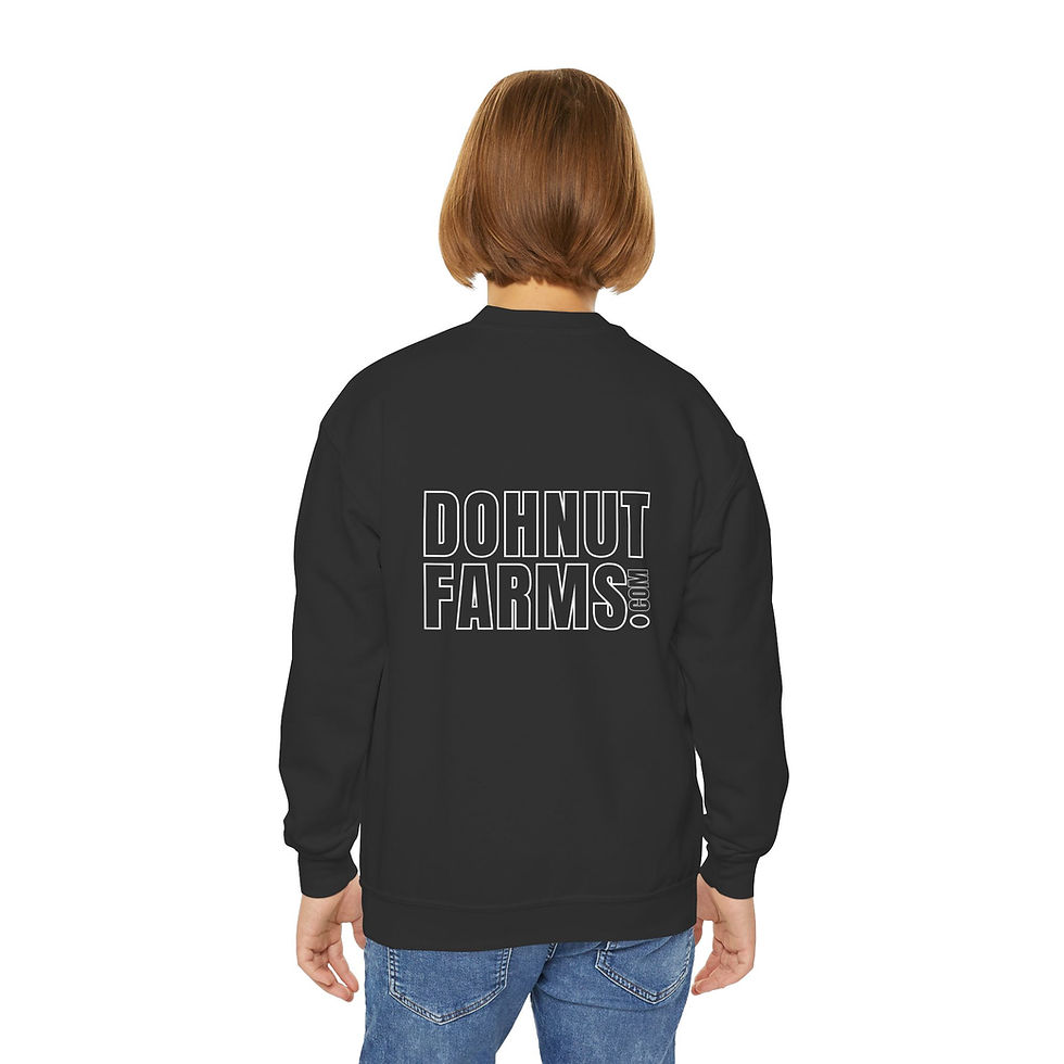 Dohnut Farms Youth Crewneck Sweatshirt