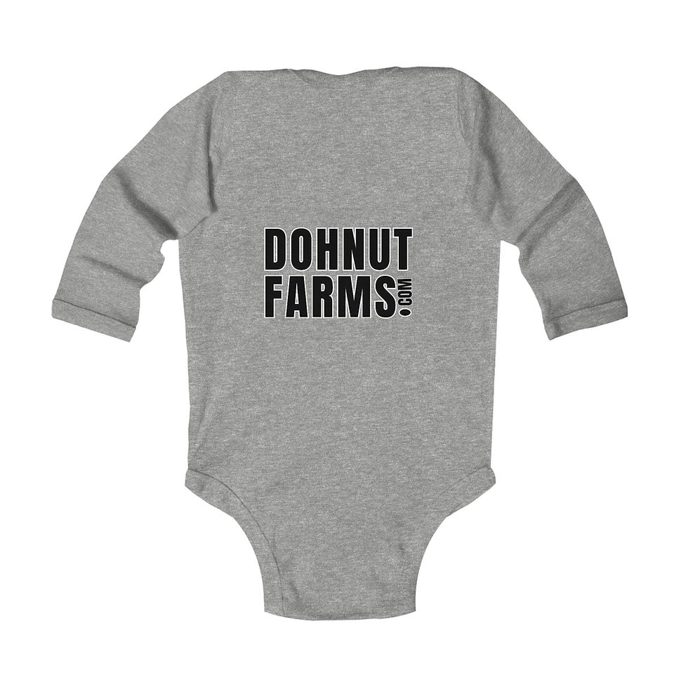 Dohnut Farms Infant Long Sleeve Bodysuit