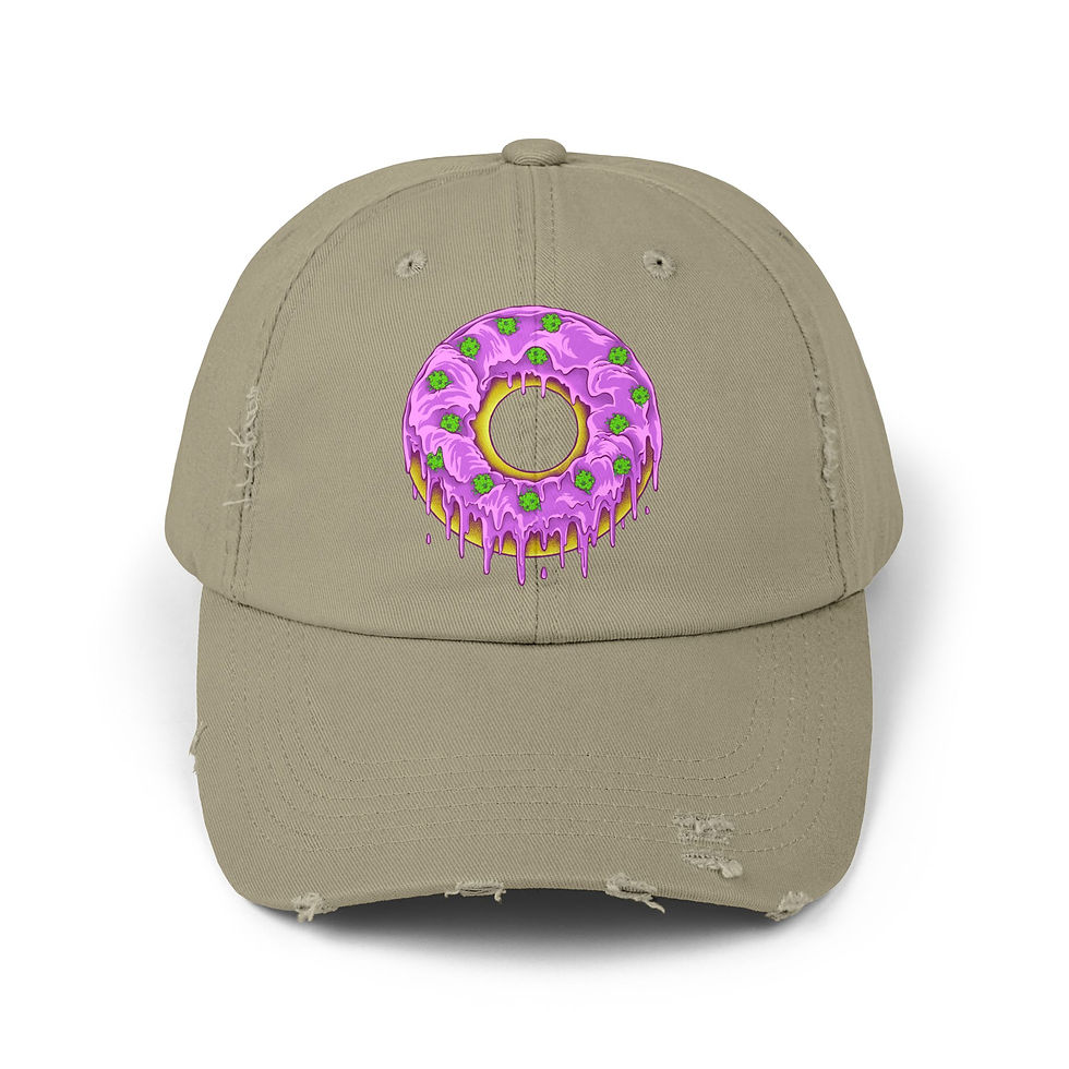Miniatura: Dohnut Farms Unisex Distressed Cap