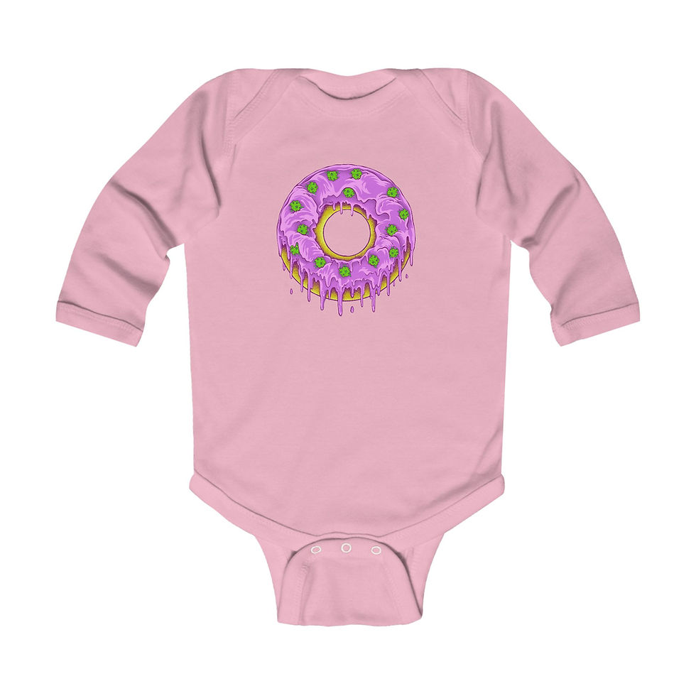 Dohnut Farms Infant Long Sleeve Bodysuit