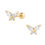 Miniatura: 14K (58.5%) SOLID GOLD MOTH PIERCING