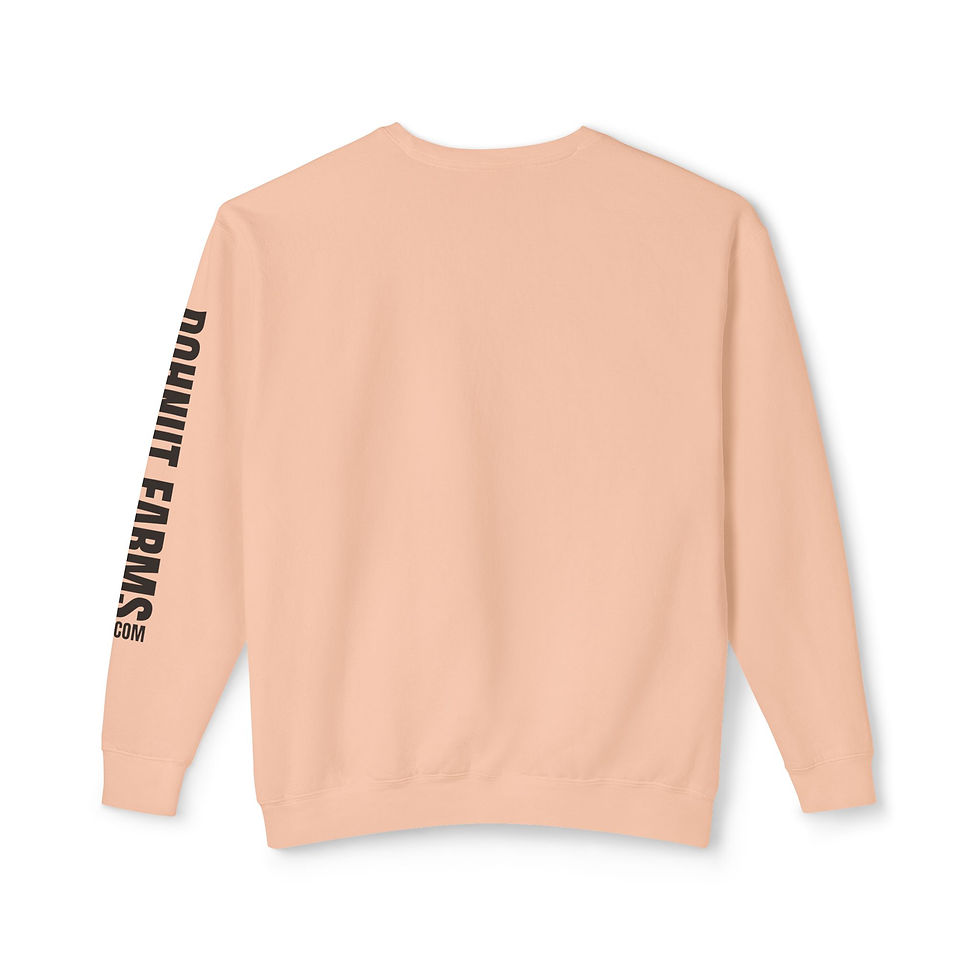 Dohnut Farms Unisex Lightweight Crewneck Sweatshirt