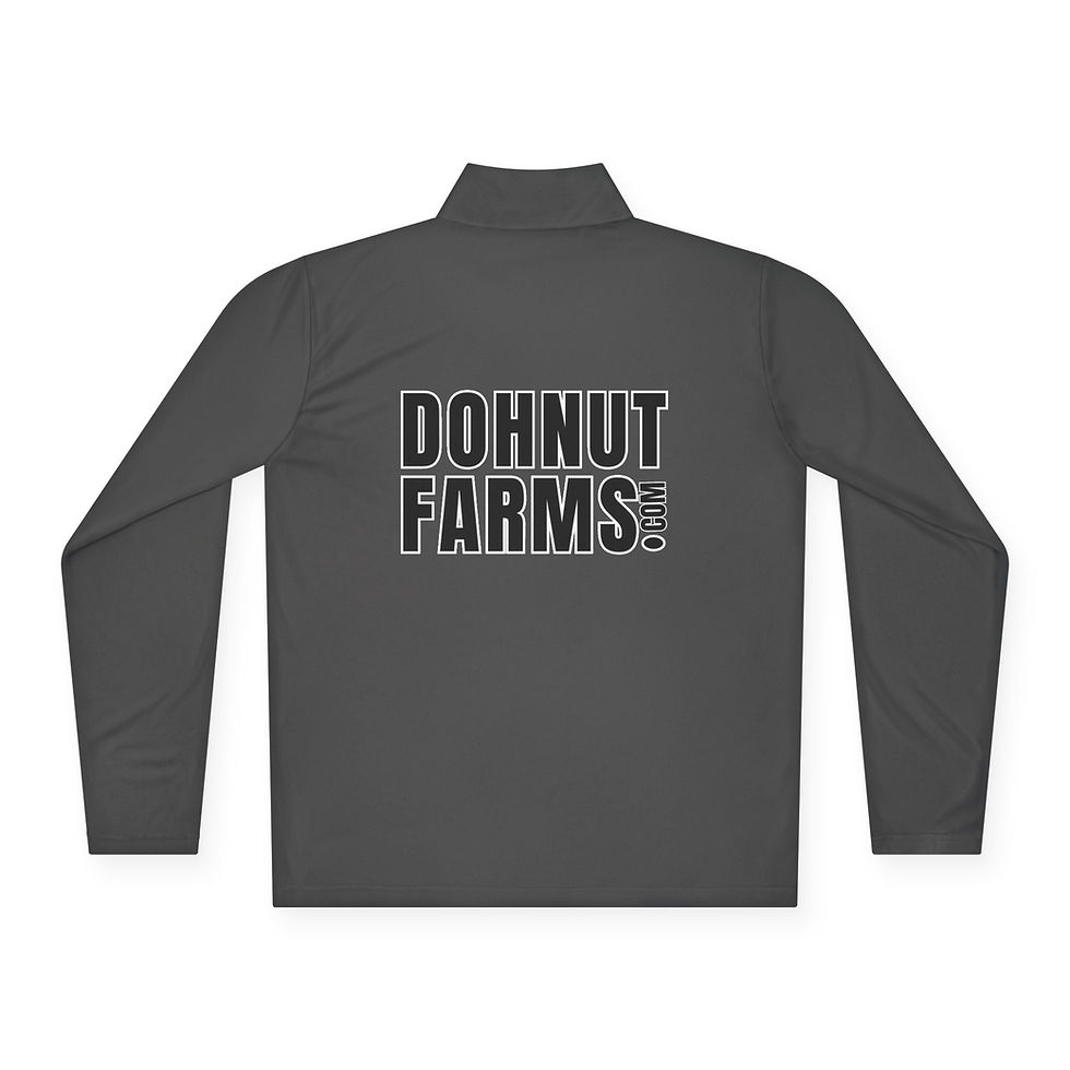 Dohnut Farms Unisex Quarter-Zip Pullover