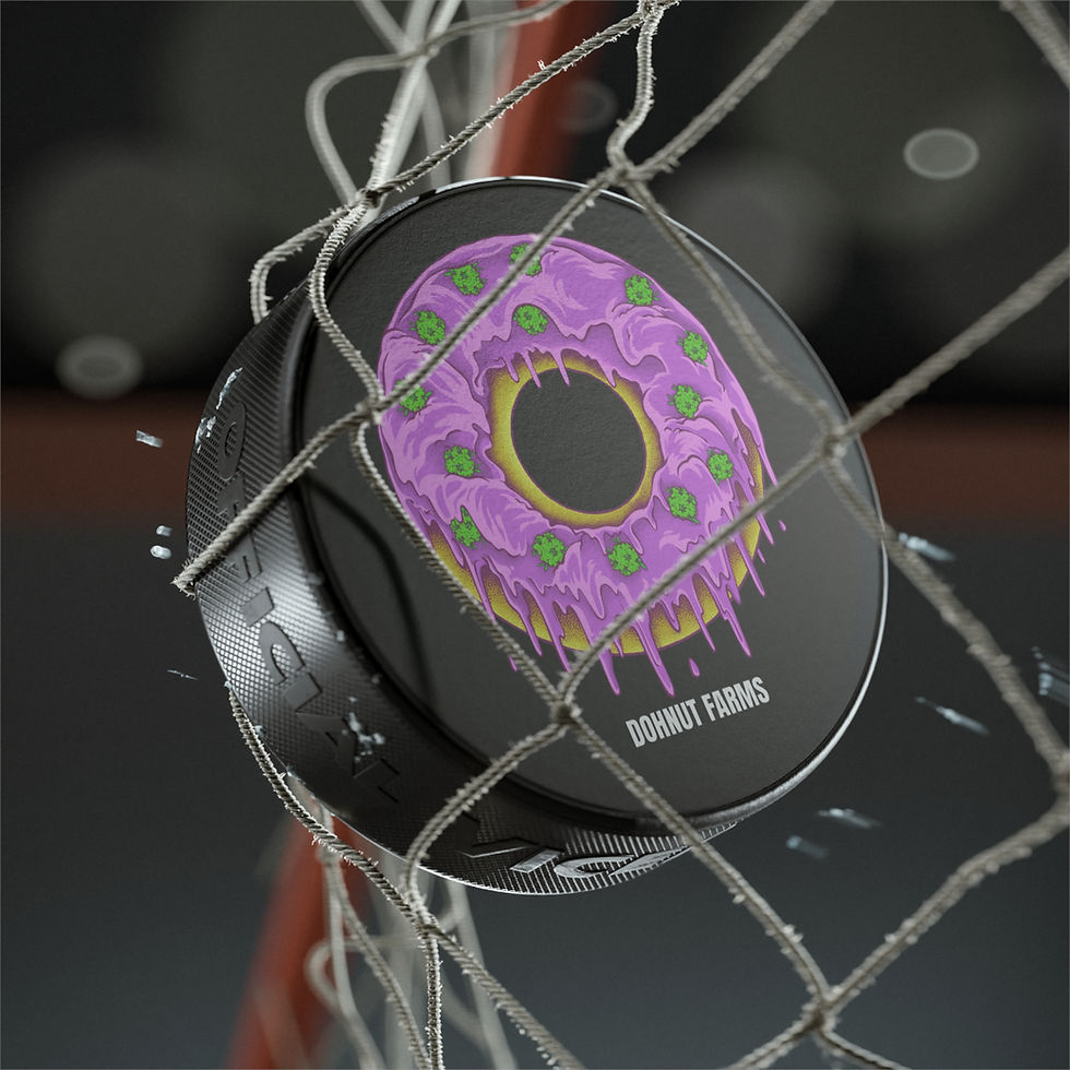 Dohnut Farms Hockey Puck