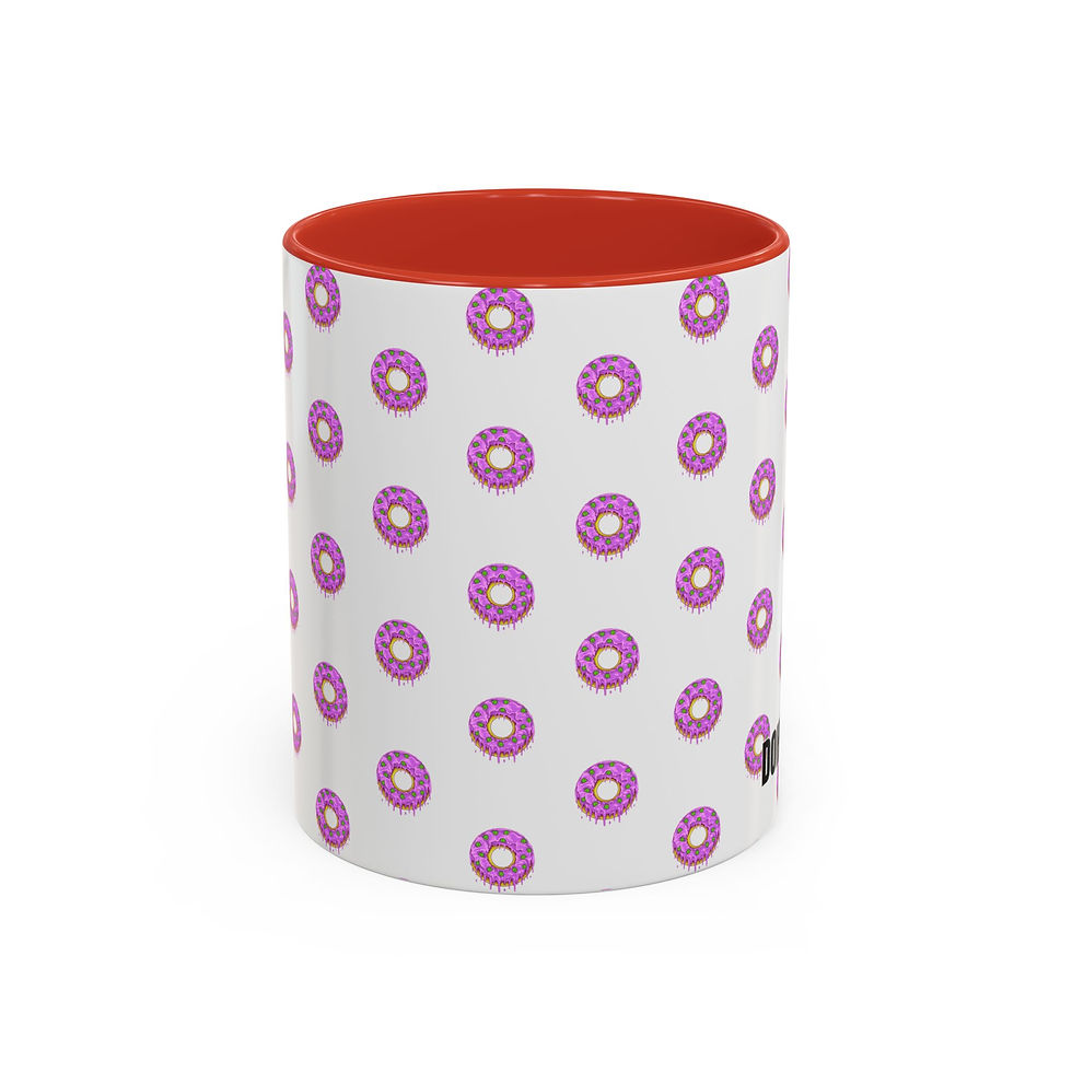 Dohnut Farms Accent Coffee Mug, 11oz