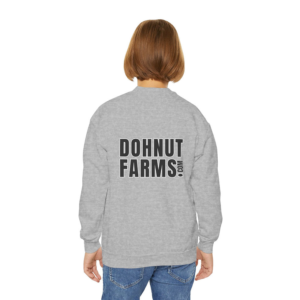 Dohnut Farms Youth Crewneck Sweatshirt