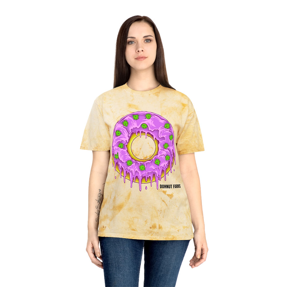 Dohnut Farms Unisex Color Blast T-Shirt