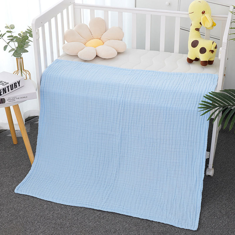Miniatura: Dyed 6layers 100% Organic Cotton Muslin Swaddle Blanket