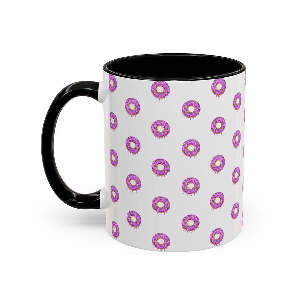 Dohnut Farms Accent Coffee Mug, 11oz