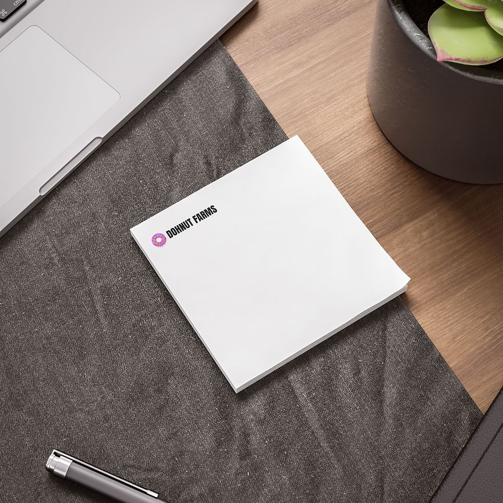 Dohnut Farms Post-it® Note Pads