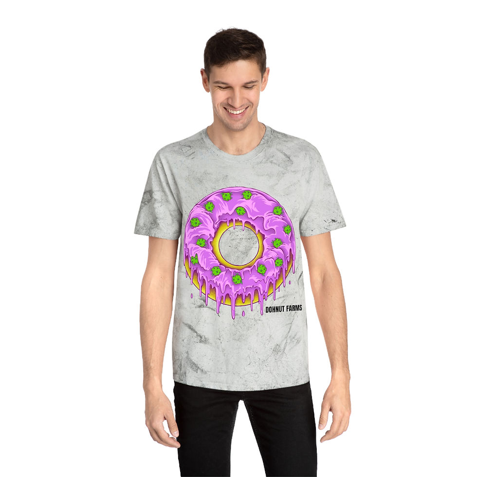 Dohnut Farms Unisex Color Blast T-Shirt