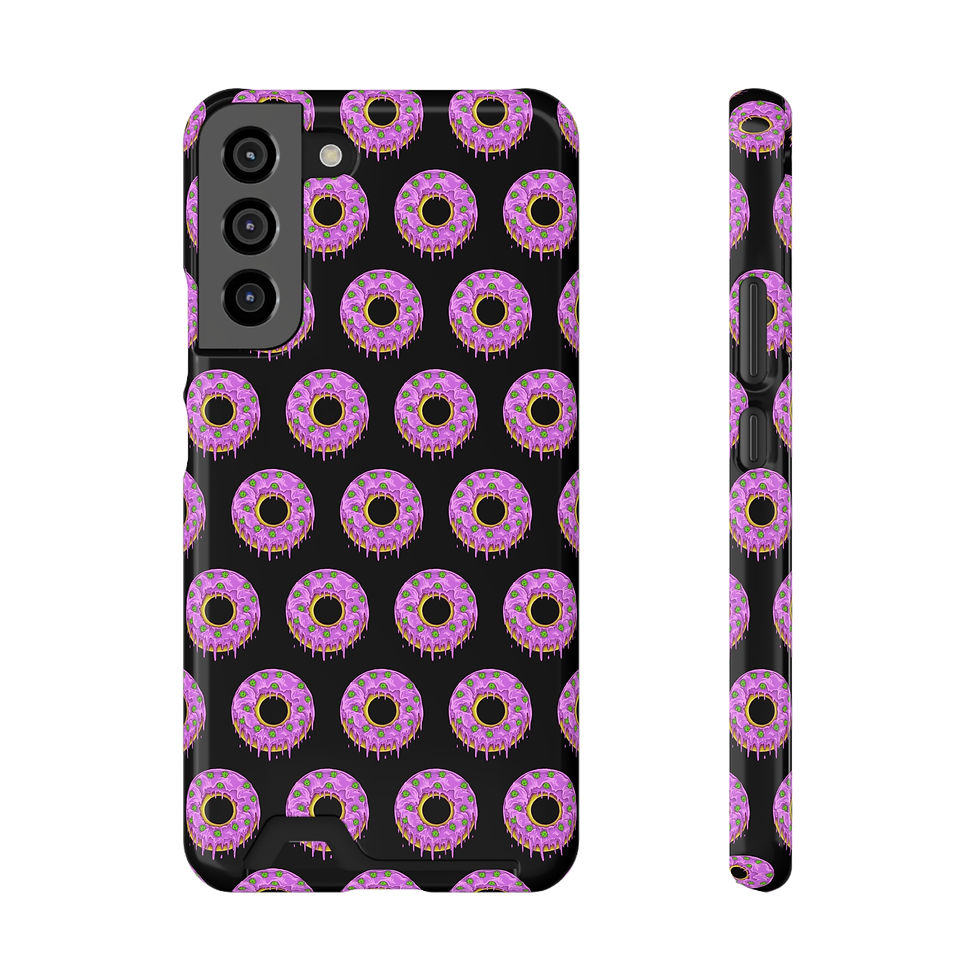 Dohnut Farms Glossy/Matte Phone Case With Card Holder