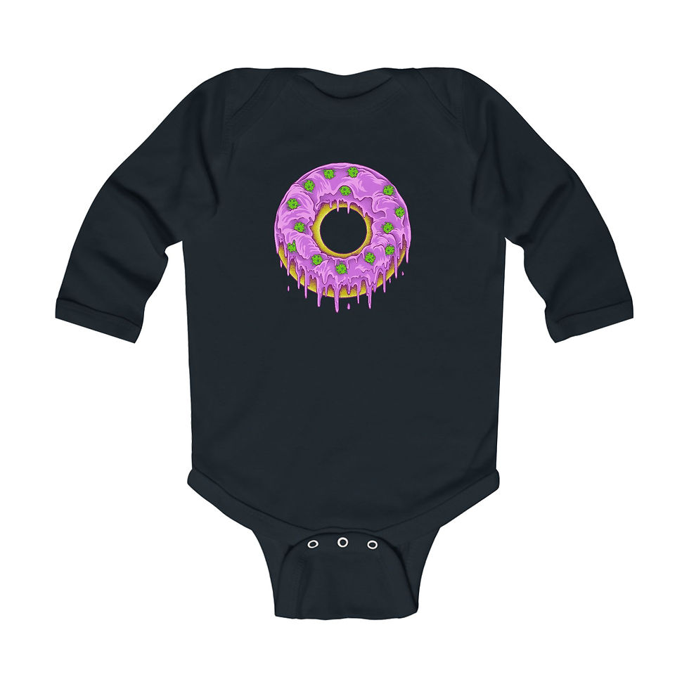Dohnut Farms Infant Long Sleeve Bodysuit