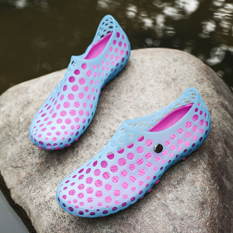 Thumbnail: Summer Unisex  Sandals Clogs Garden Shoes Slippers Soft Flats