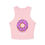 Thumbnail: Dohnut Farms Women's Micro Rib Racer Tank Top