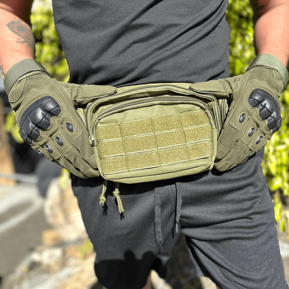 Miniatura: Tactical Military Airsoft Gloves With Touchscreen Fingertip Capability