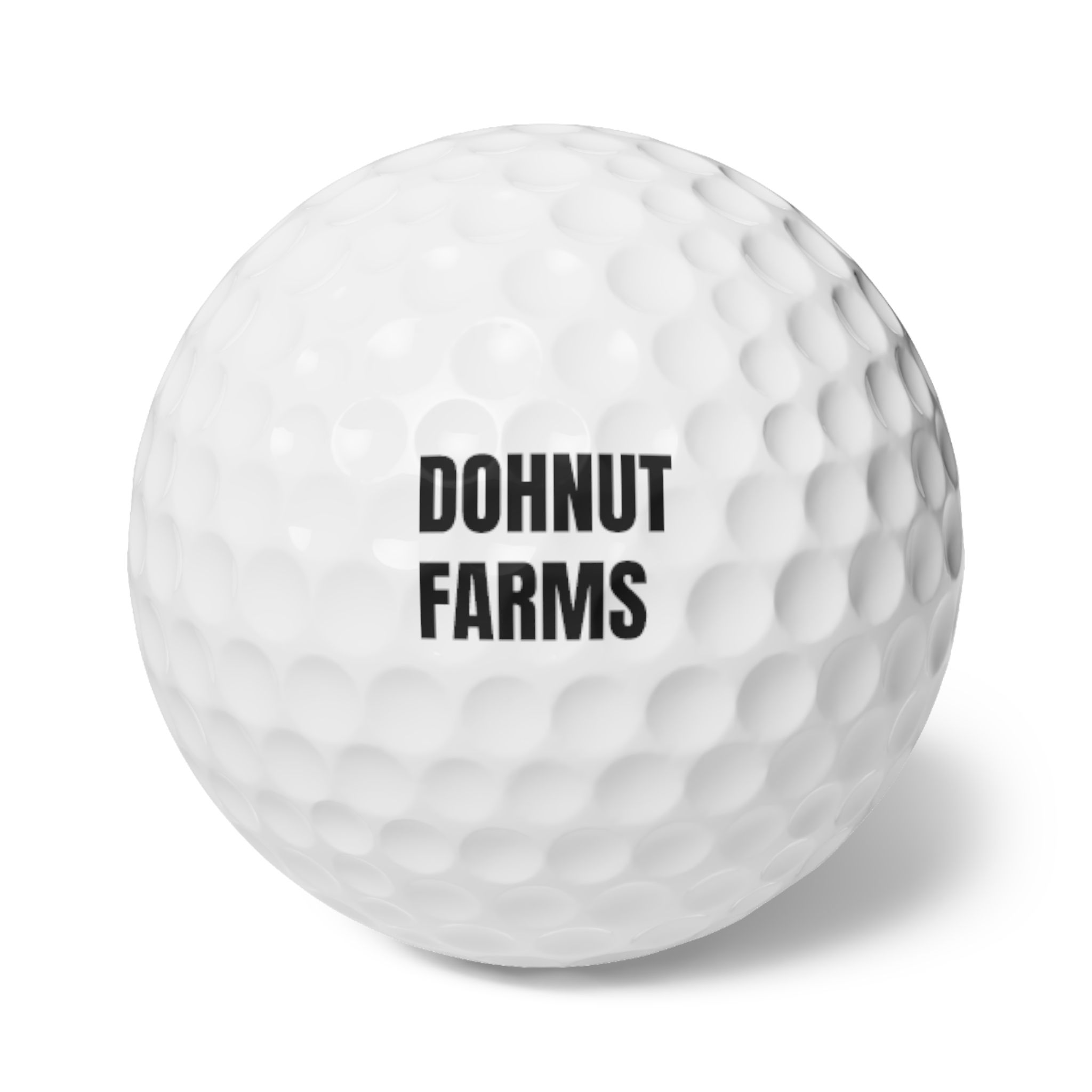 Dohnut Farms Golf Balls, 6pcs