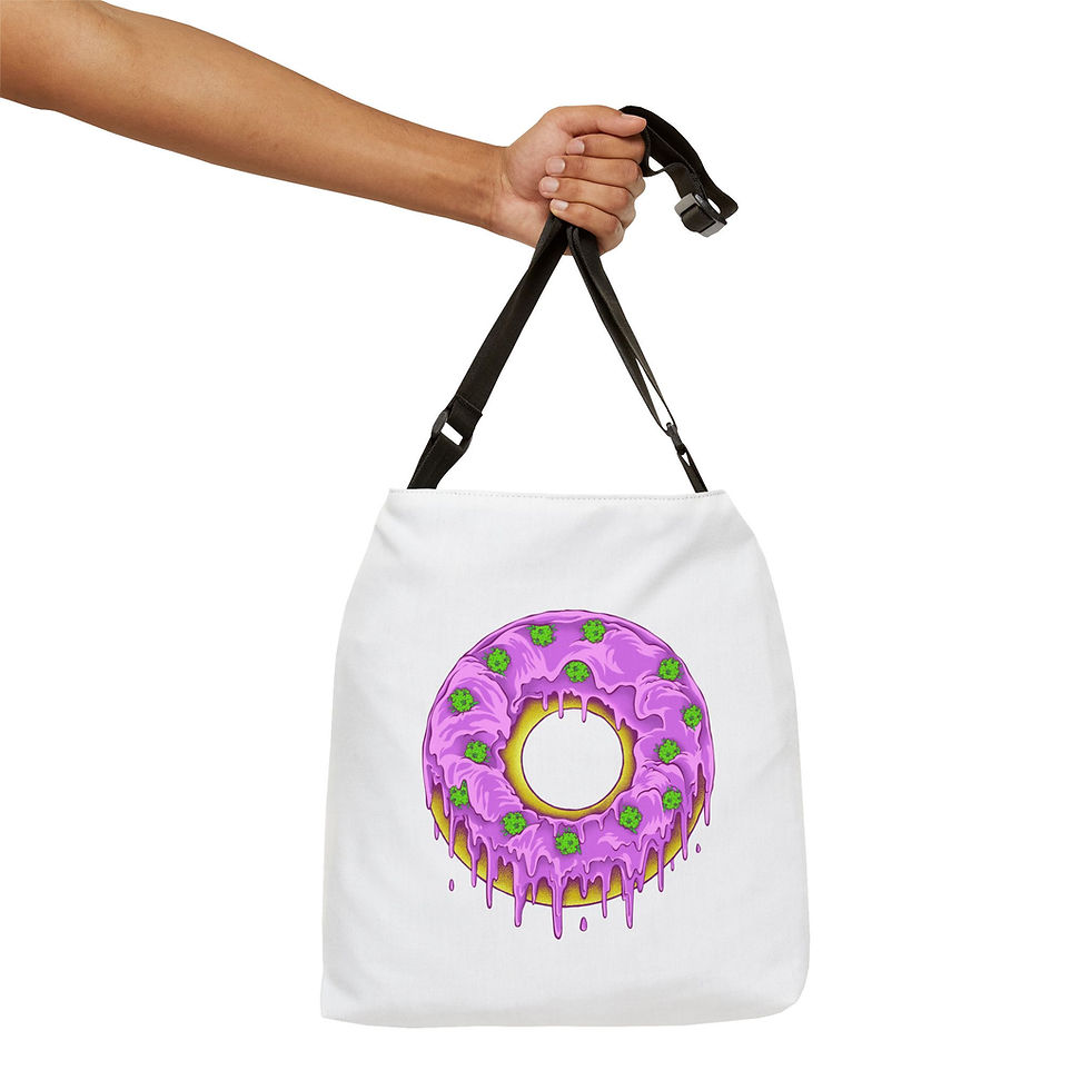 Dohnut Farms Adjustable Tote Bag (AOP)