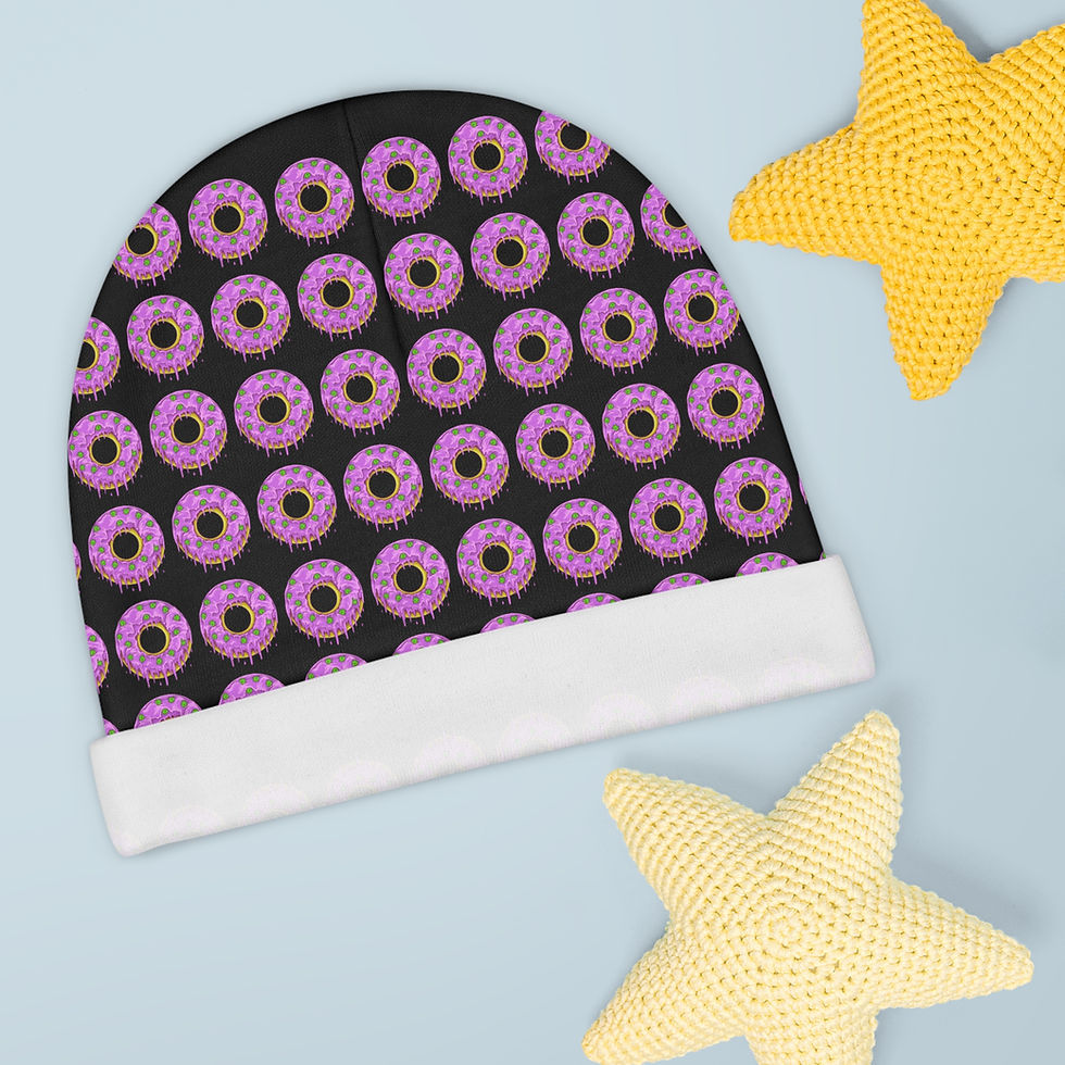 Dohnut Farms Baby Beanie (AOP)