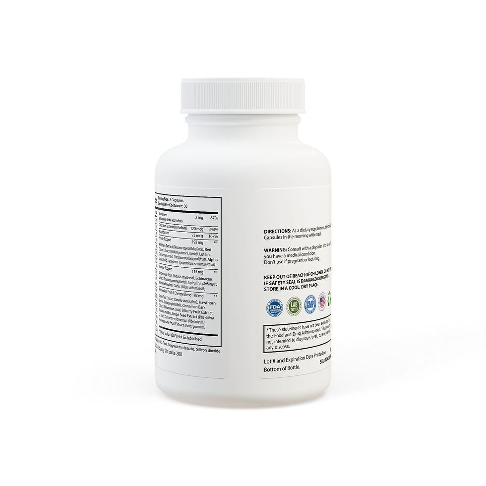 Multivitamin for Women Supplement (60 Capsules) - Dohnut Farms 