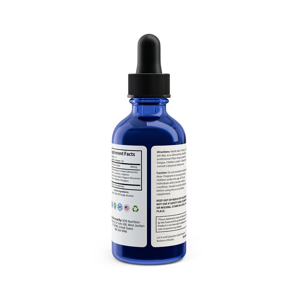 African Mango Drops Supplement (60ml, 2fl.oz) - Dohnut Farms 