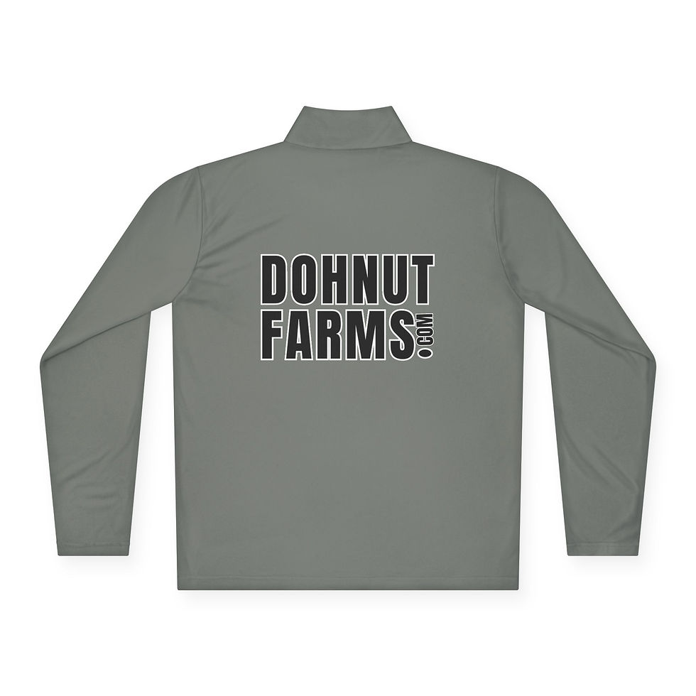 Dohnut Farms Unisex Quarter-Zip Pullover