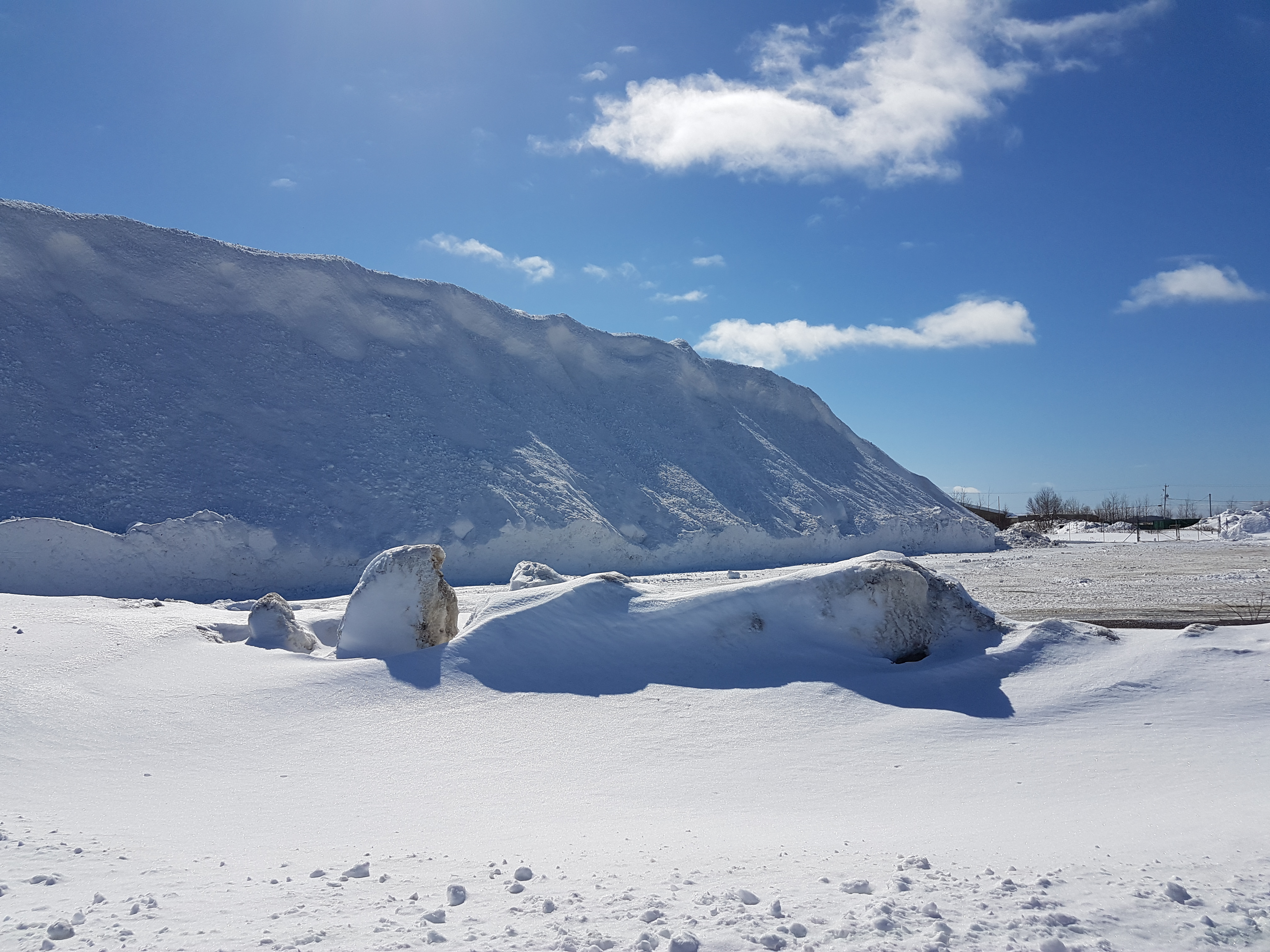 Dépôt à neige