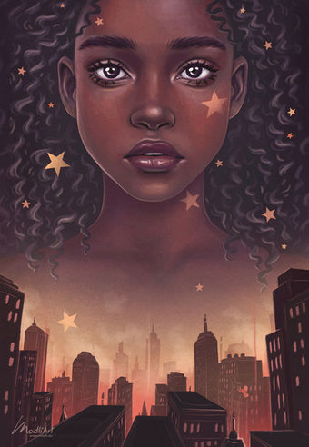 Illustrated Book Cover for Where The Stars Hide by Patrizia Gulzar