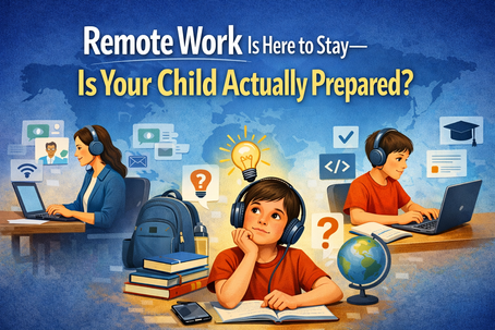 Remote Work Is Here to Stay — Is Your Child Actually Prepared?