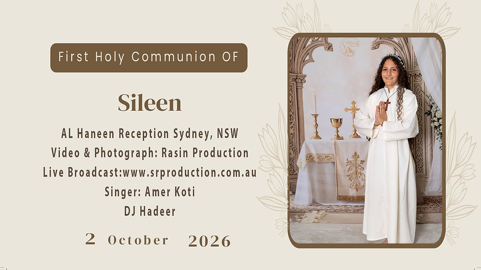 First Holy Communion OF Sileen