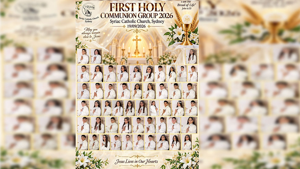 First Holy Communion Group 2026