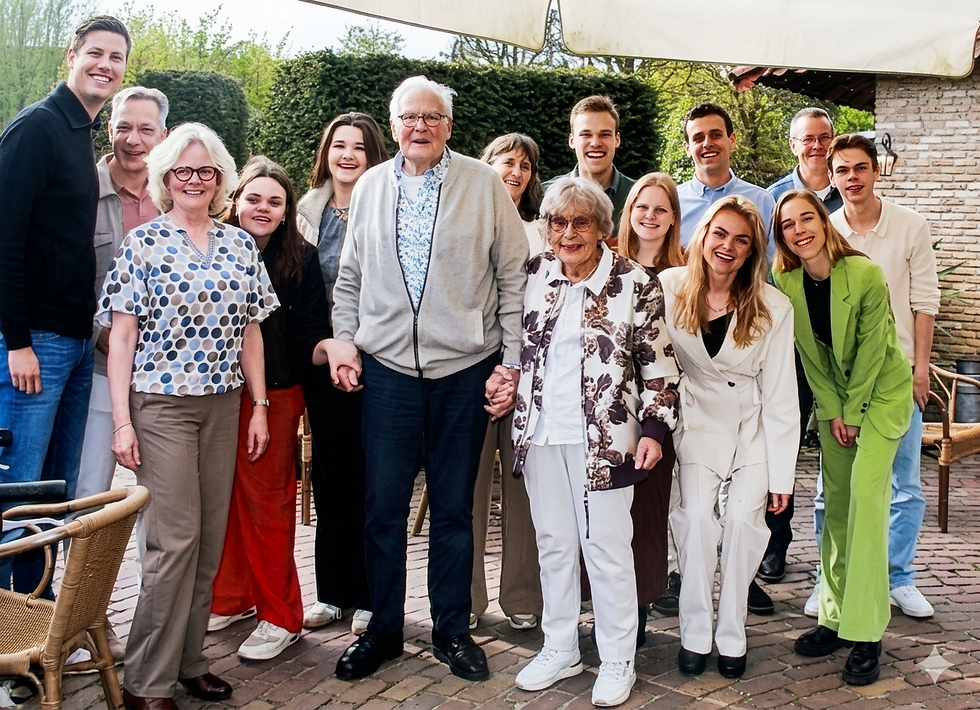 Diamanten bruiloft van Guus en Wil Carton