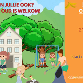 Samen maken we het dorp schoon