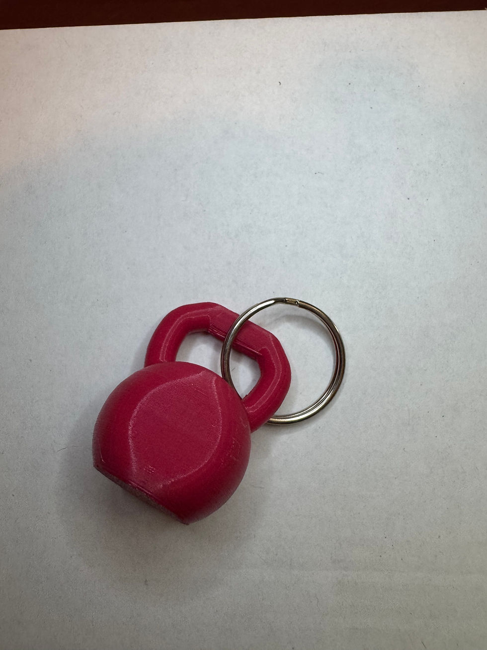 Dumbell Keychain