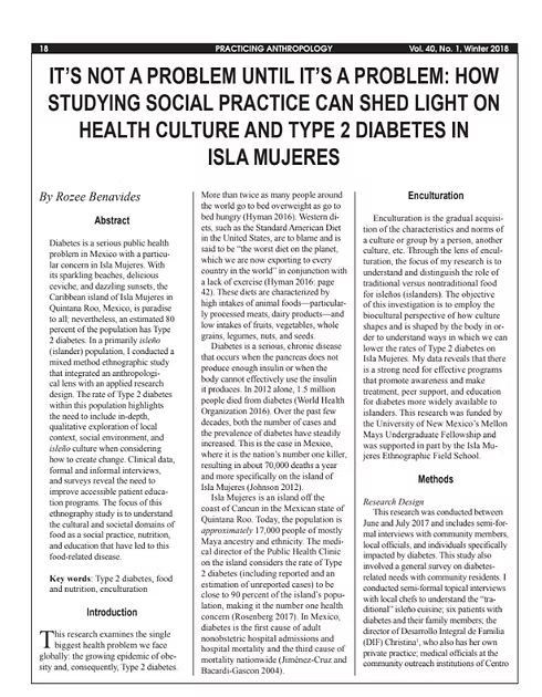 Type 2 Diabetes Publication