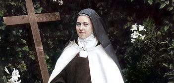 St. Therese and her unreserved, childlike, abandonment to God.