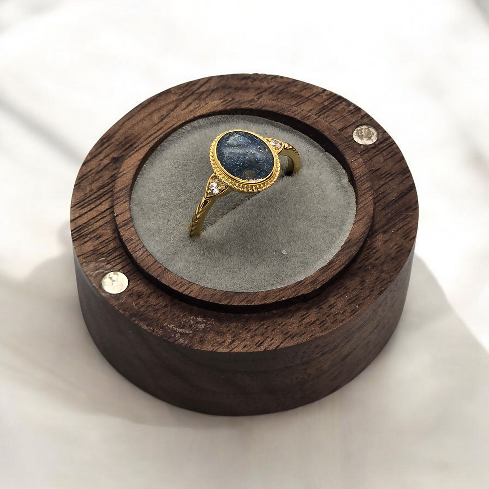 Thumbnail: memorial ring ashes australia