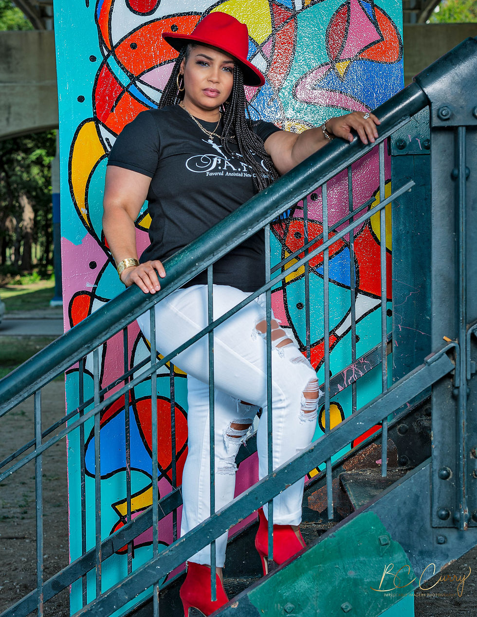 Thumbnail: MUSTARD YELLOW FEDORA WITH ROYAL BLUE UNDERTONE