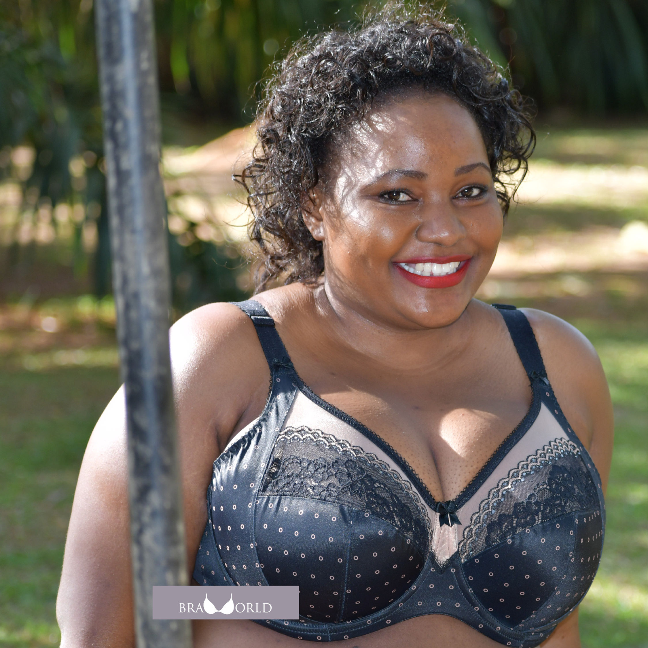 Dotted Full Cup Bra (40 - 46)