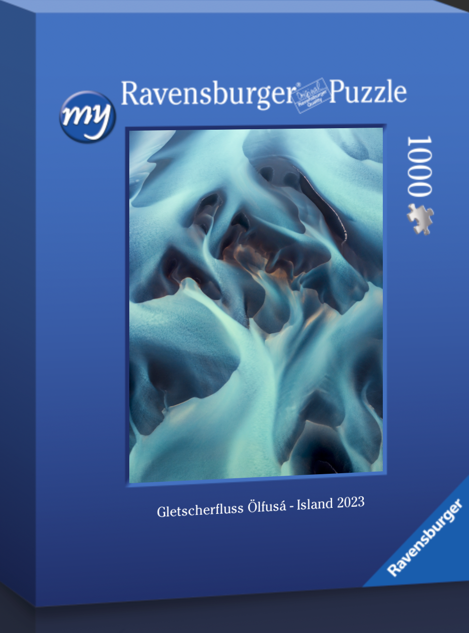 Miniaturbild: Gletscherfluss - Island