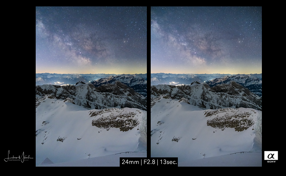 High ISO Vergleich Sony A7V